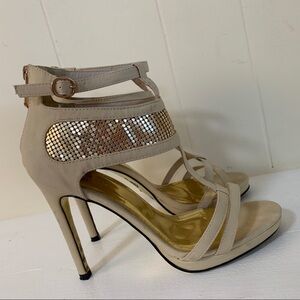 Cape Robbin strappy ankle heels sandals sz 9